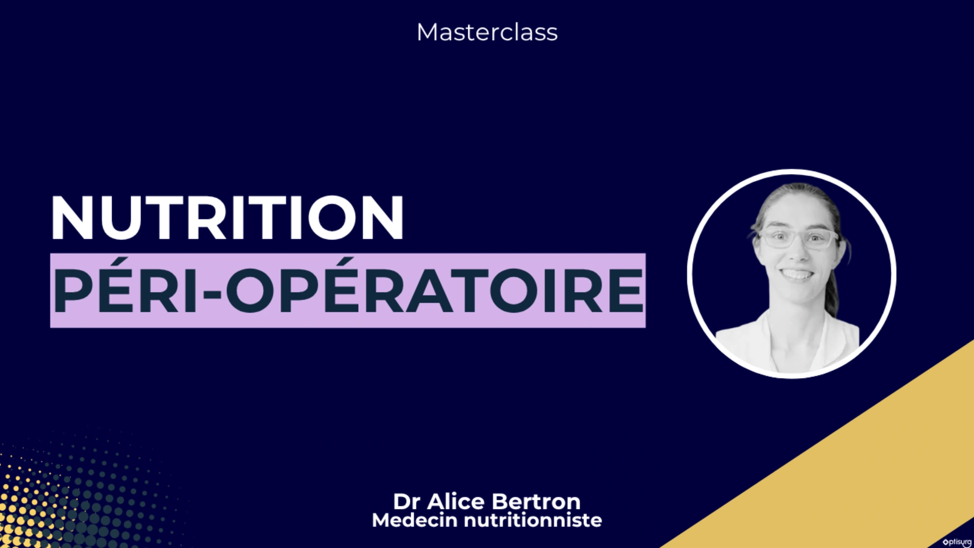 Nutrition péri-opératoire