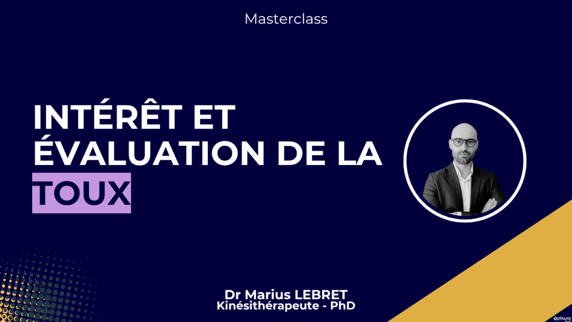 Intérêt et évaluation de la toux