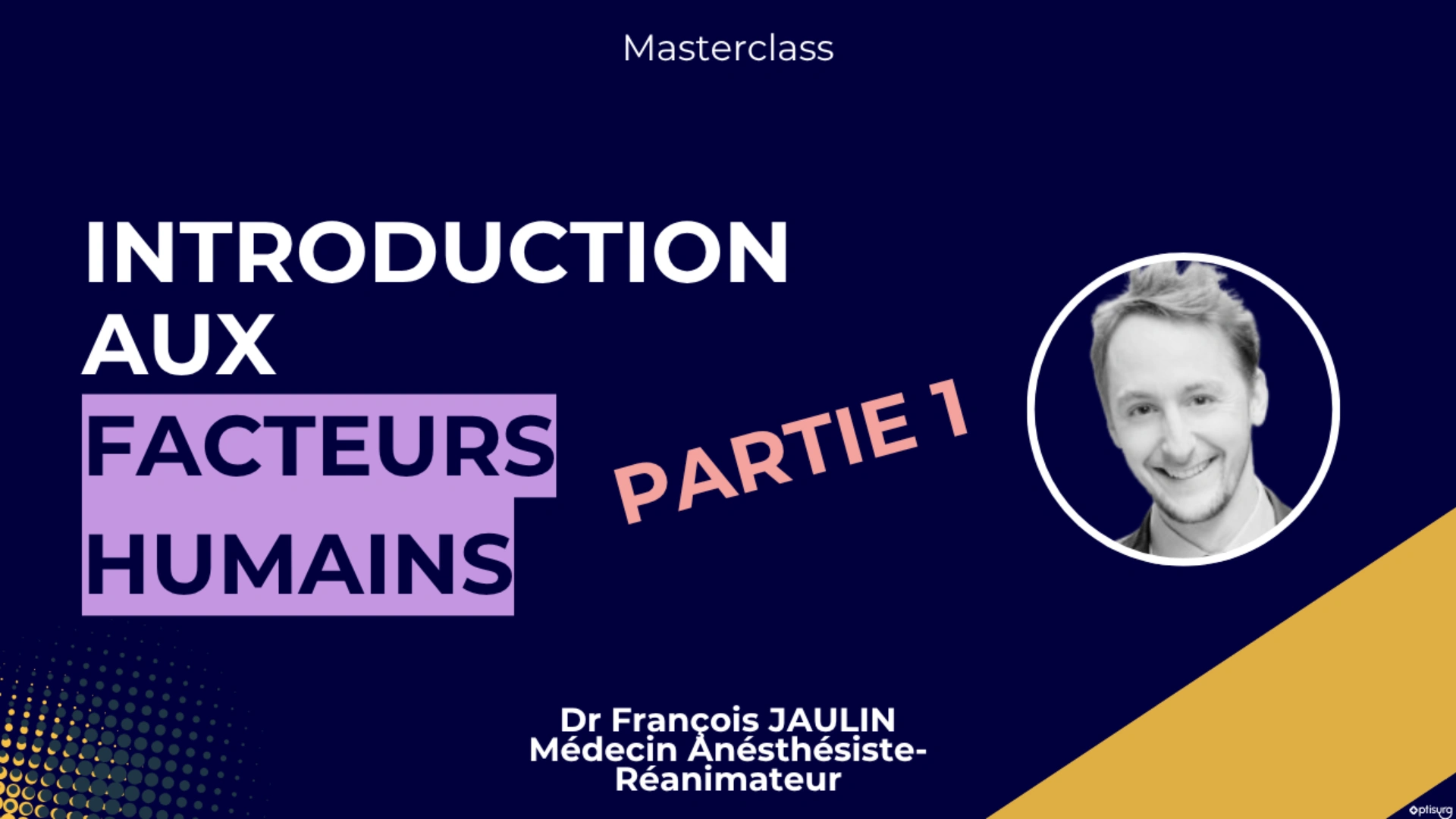 Introduction aux facteurs humains - Partie 1