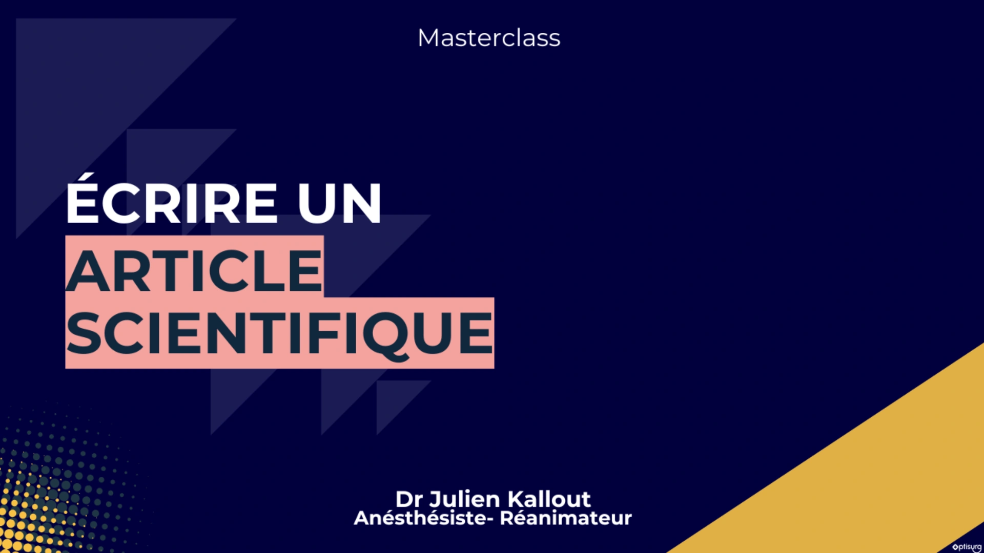 Écrire un article scientifique