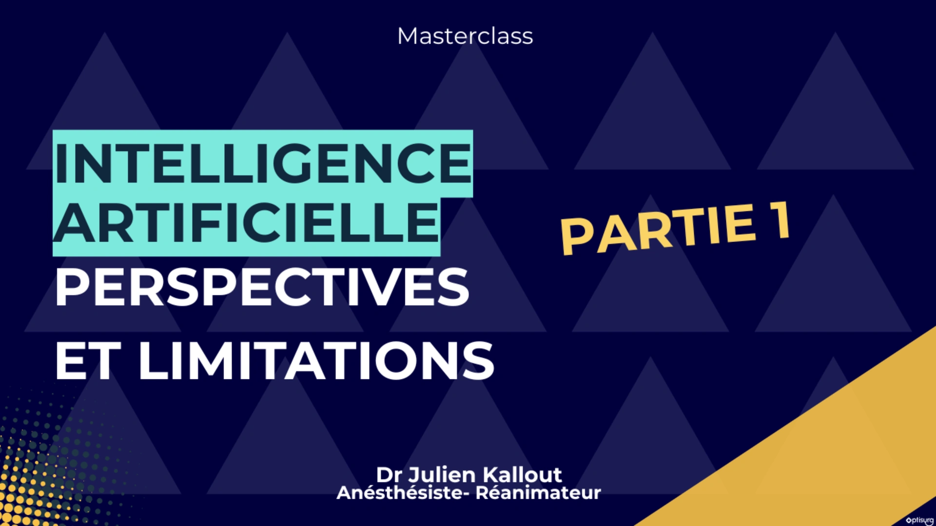 Intelligence artificielle - perspectives et limitations - Partie 1