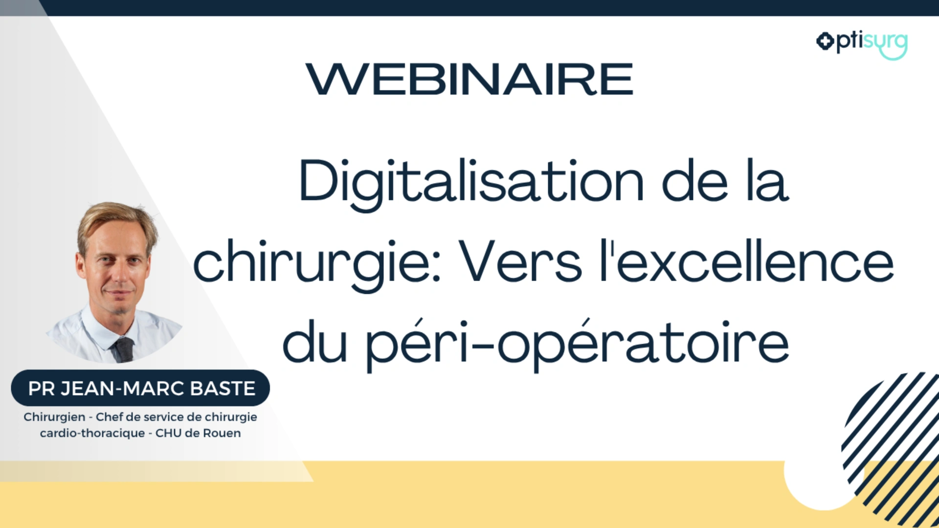 Digitalisation de la chirurgie : Vers l'excellence du péri-opératoire