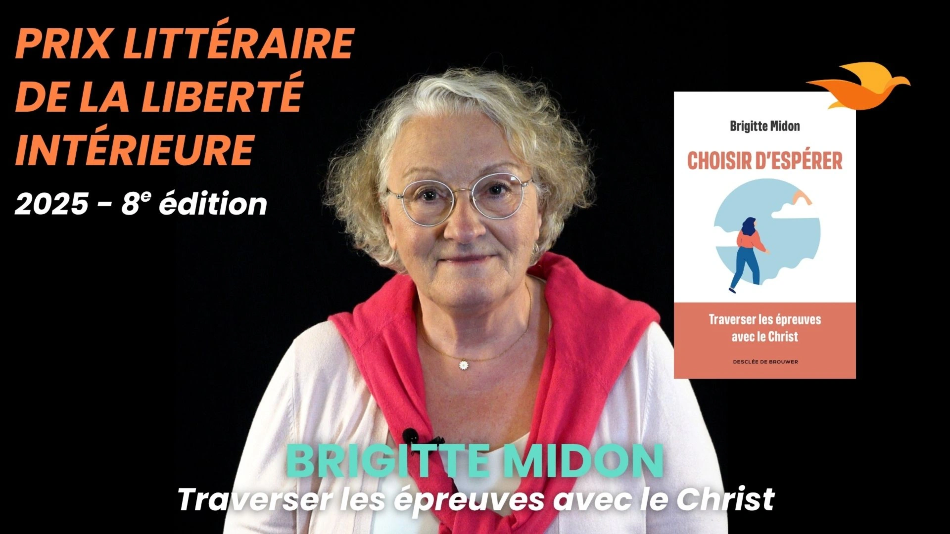 Prix littéraire de la liberté intérieure 2025 - Rencontre avec Brigitte Midon