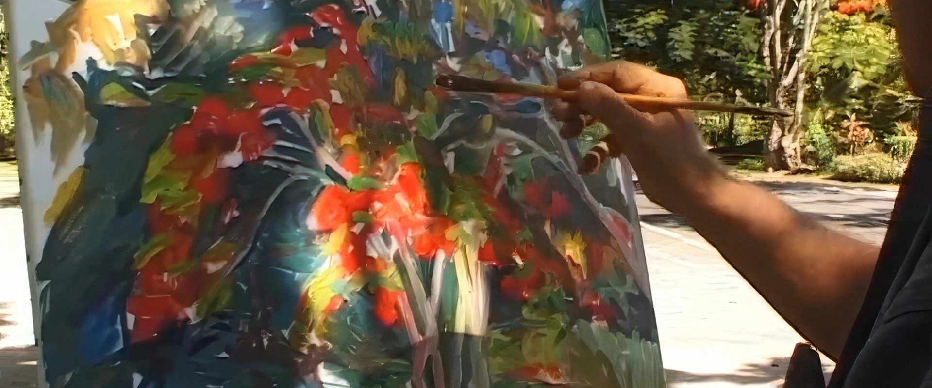 Journal des îles - Le peintre Jean Dubrusk