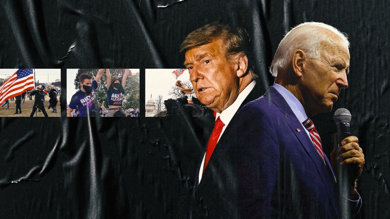 Trump vs Biden : chaos in USA
