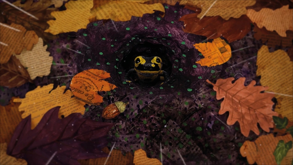 Bonjour le monde - La salamandre