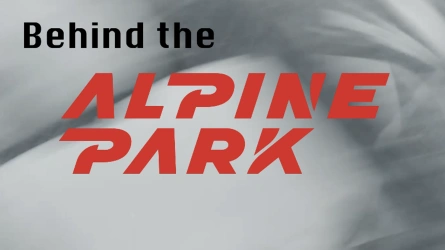 Behind the Alpine Park