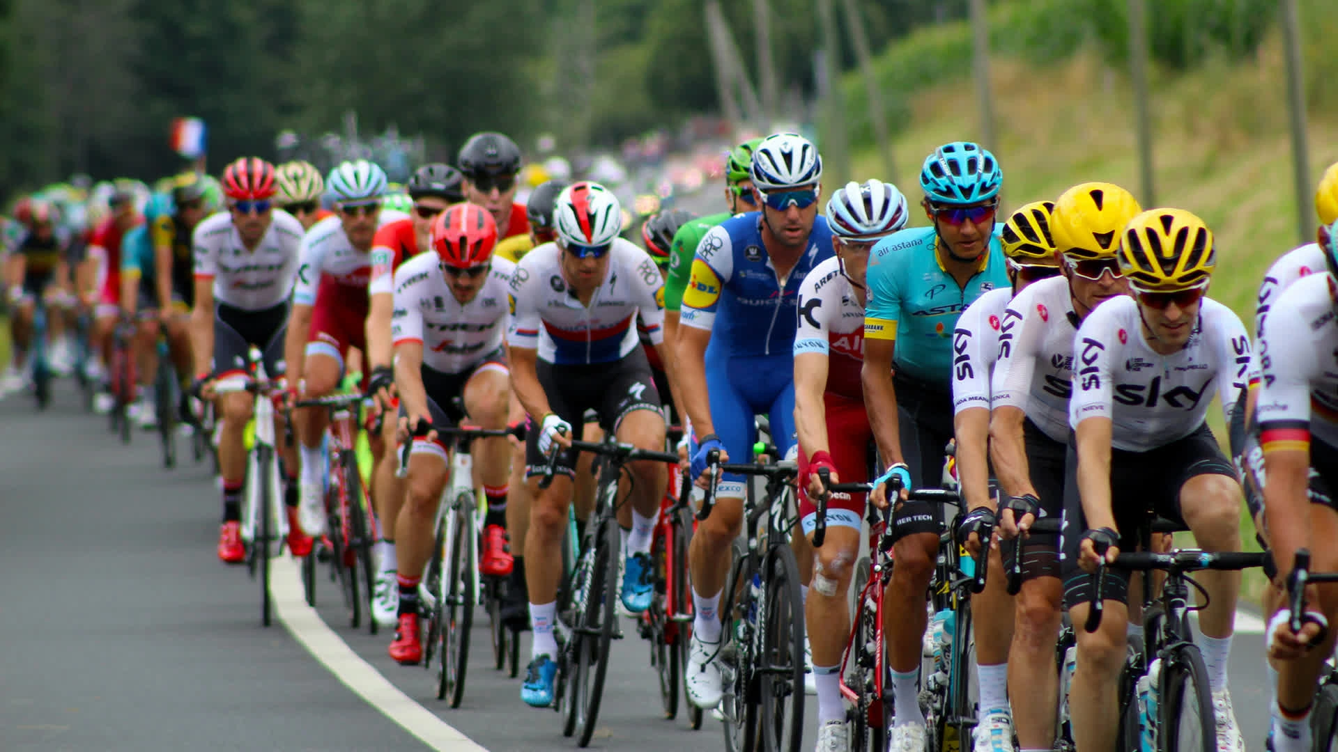 Le Tour de France, dans toutes ses étapes