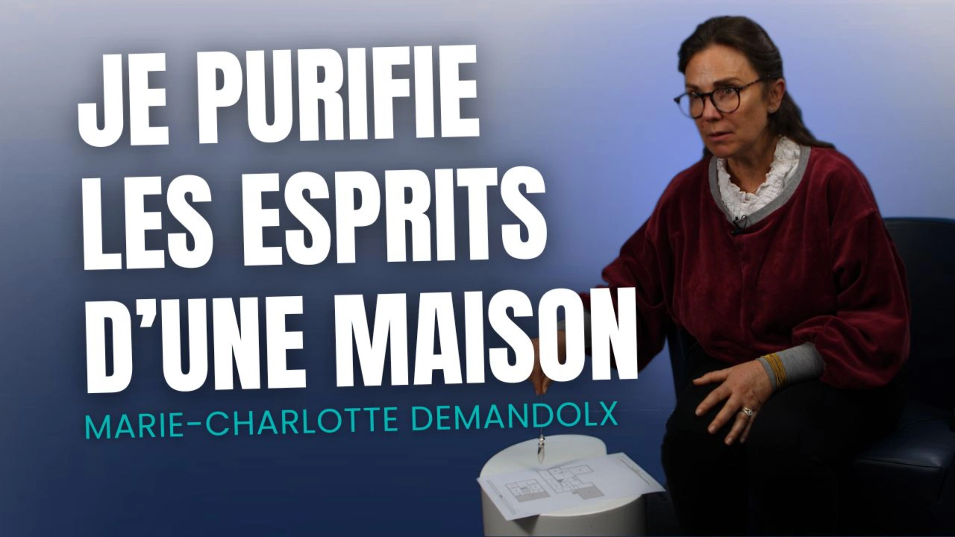 Je purifie les esprits d'une maison