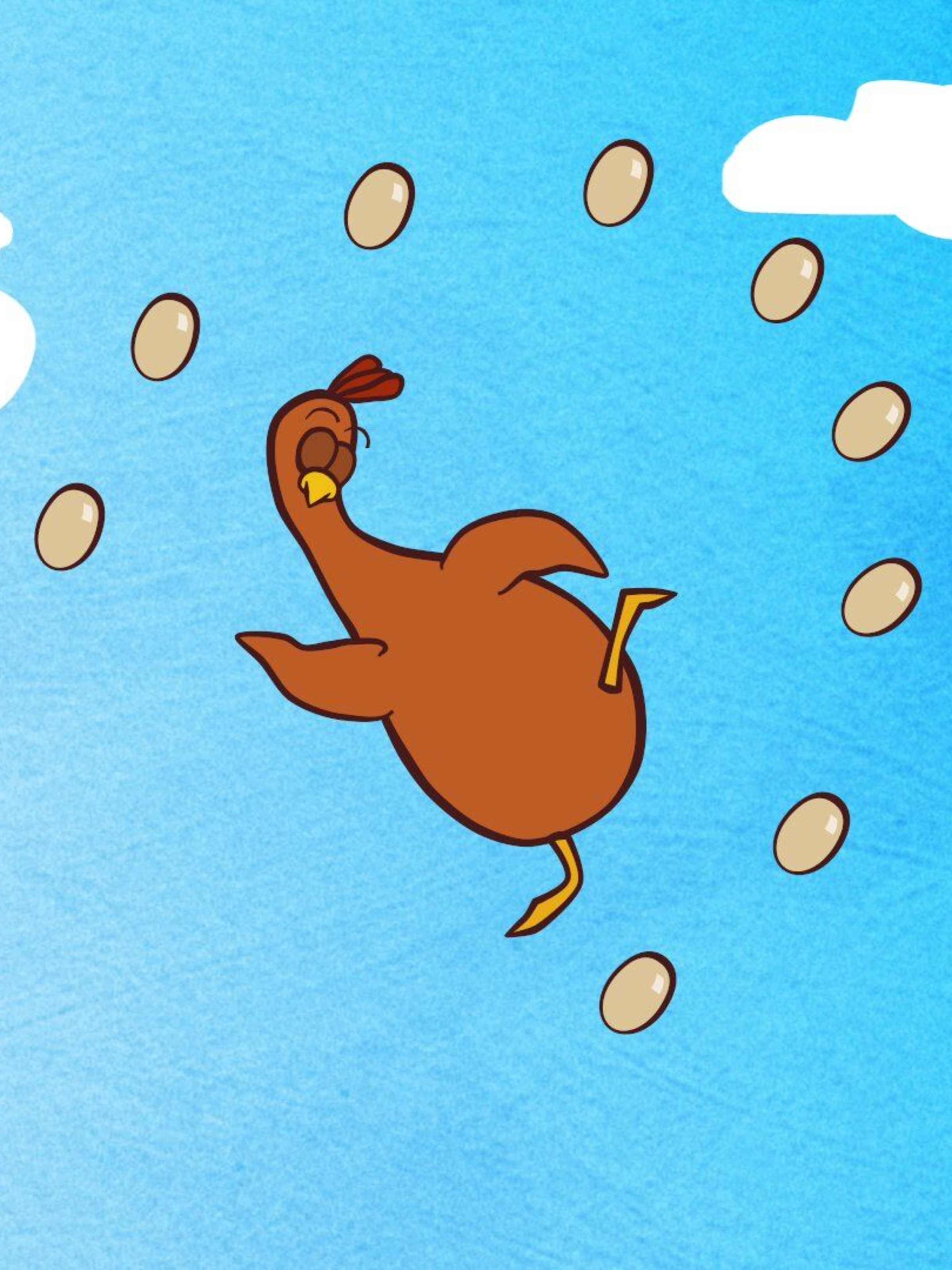 A Loopy Tale : The Hen, the Elephant and the Snake