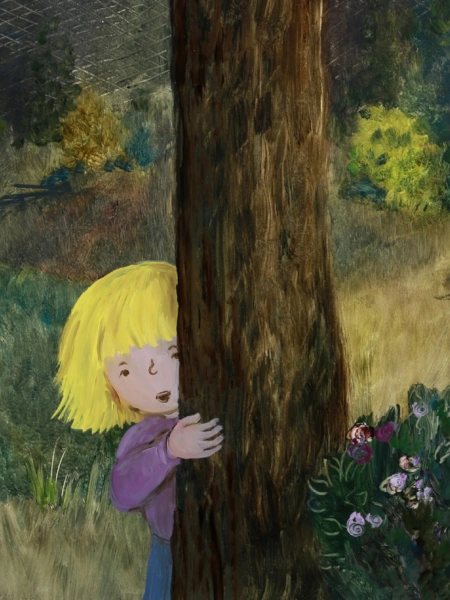 Suzie in the Garden