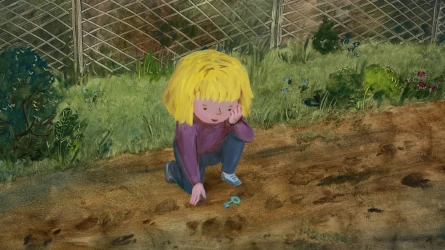 Suzie in the Garden