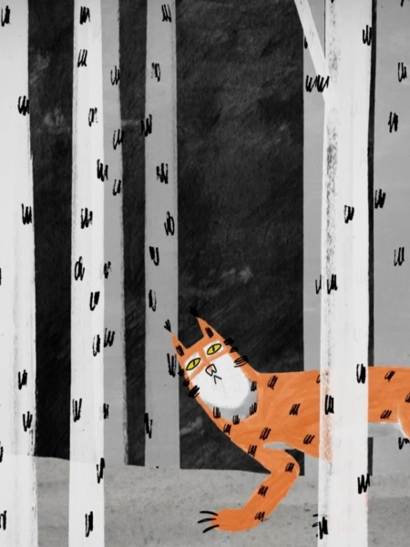 A Lynx in the town