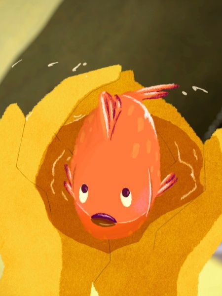 Water Path for a Fish