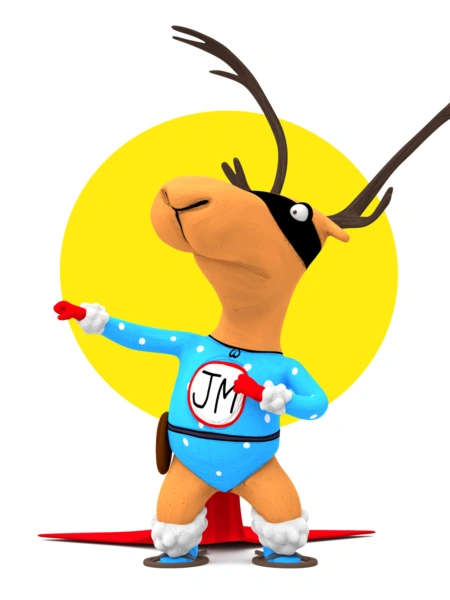 Jean-Michel the woodland caribou