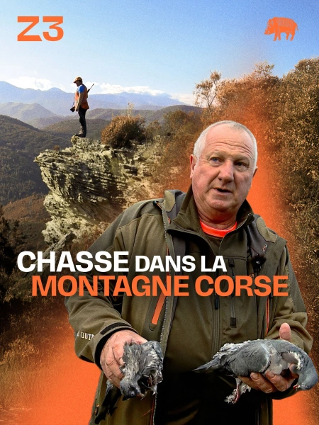 CHASSE DANS LA MONTAGNE CORSE
