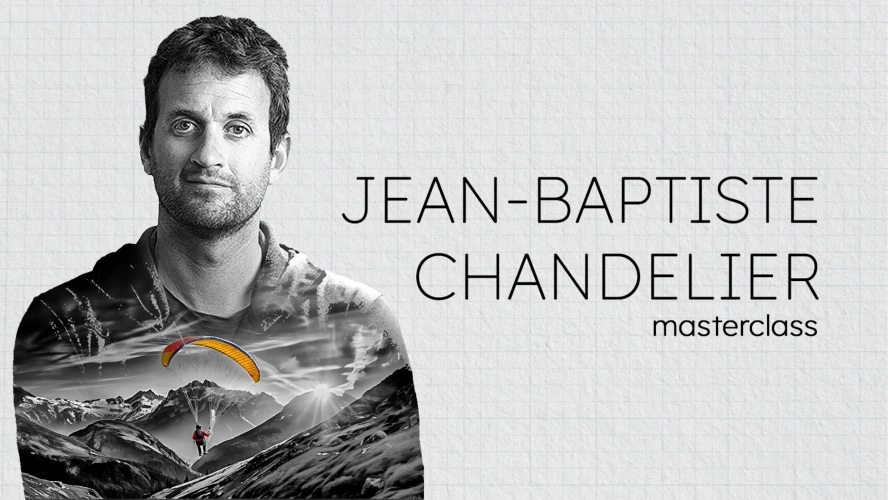 Transformer sa passion en projet professionnel, la masterclass de Jean-Bapstiste Chandelier