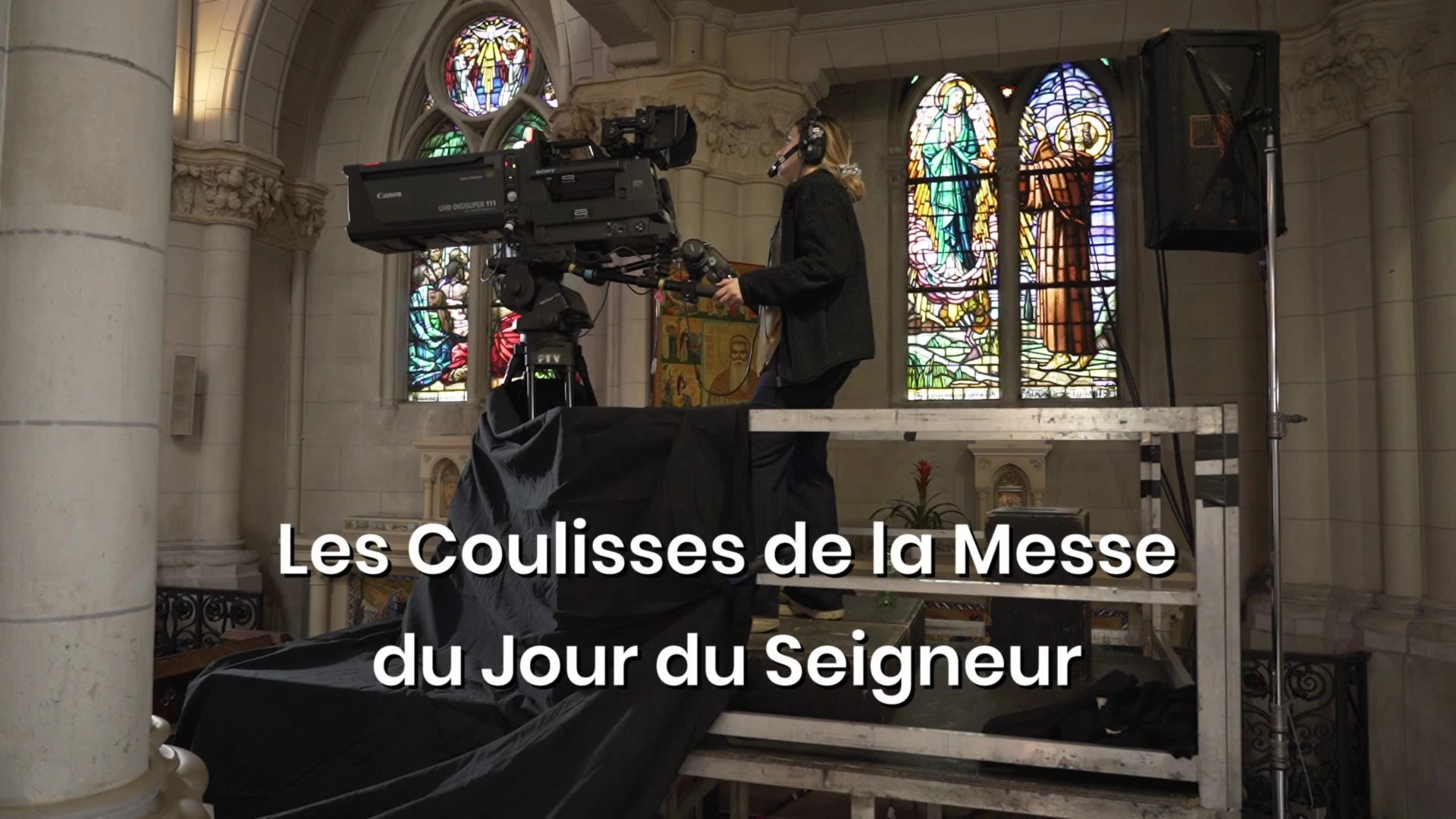 Les coulisses de la messe du Jour du Seigneur
