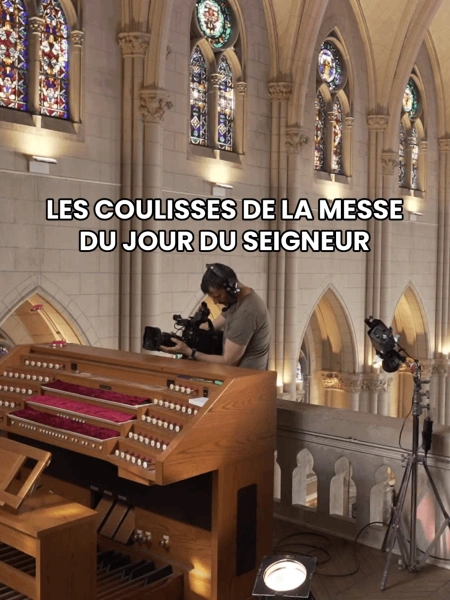 Les coulisses de la messe du Jour du Seigneur