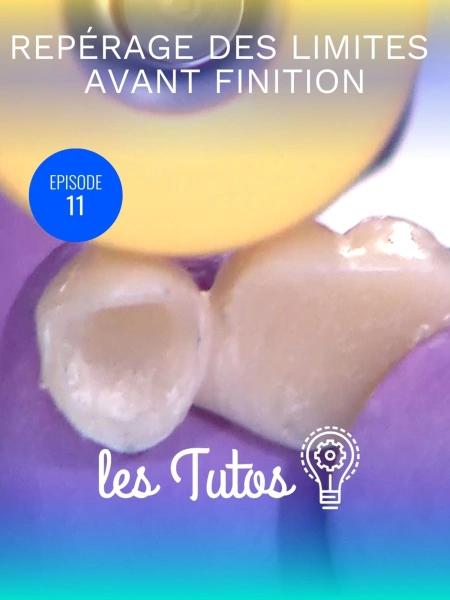 Repérage des limites avant finition