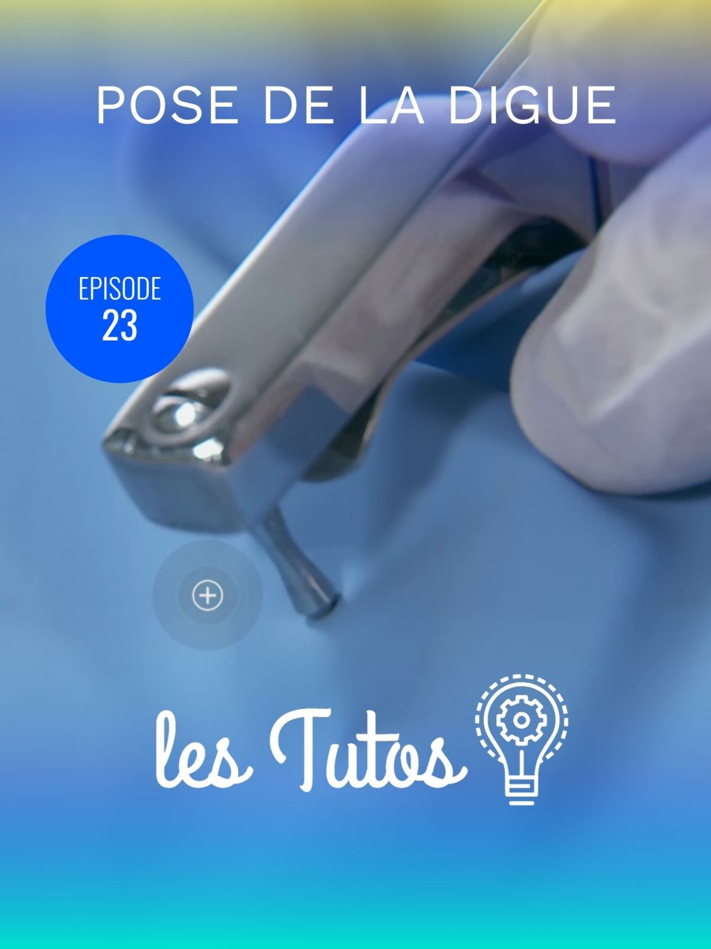 Pose de la digue Isolation d'une dent postérieure (46)