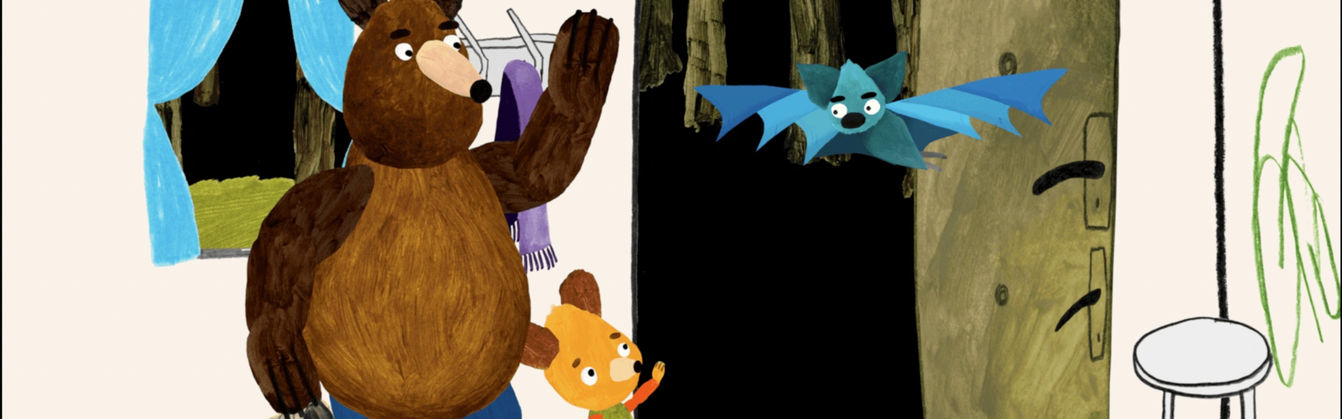 On a de la visite (Les Ours Gourmands)