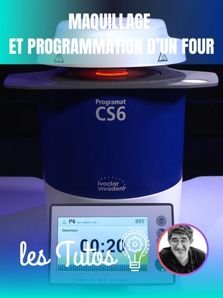 Maquillage et programmation d'un four