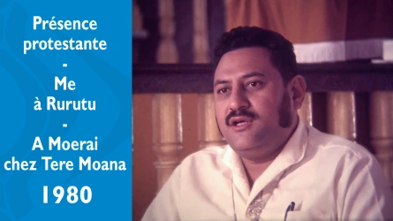 Présence protestante - Me à Rurutu