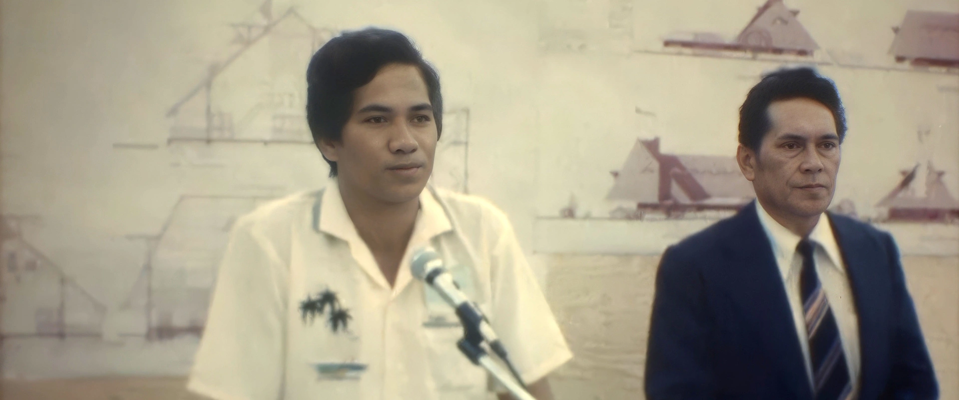 Présence protestante - Pose de la première pierre du temple de Tipaerui