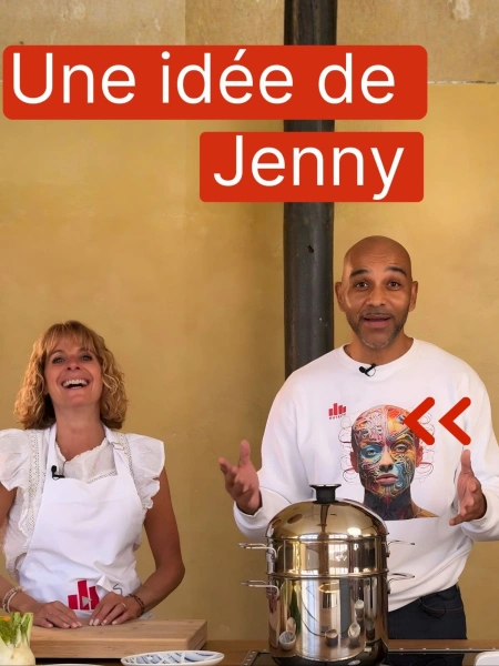 Une idée de Jenny: Dos de cabillaud vapeur, courge butternut.