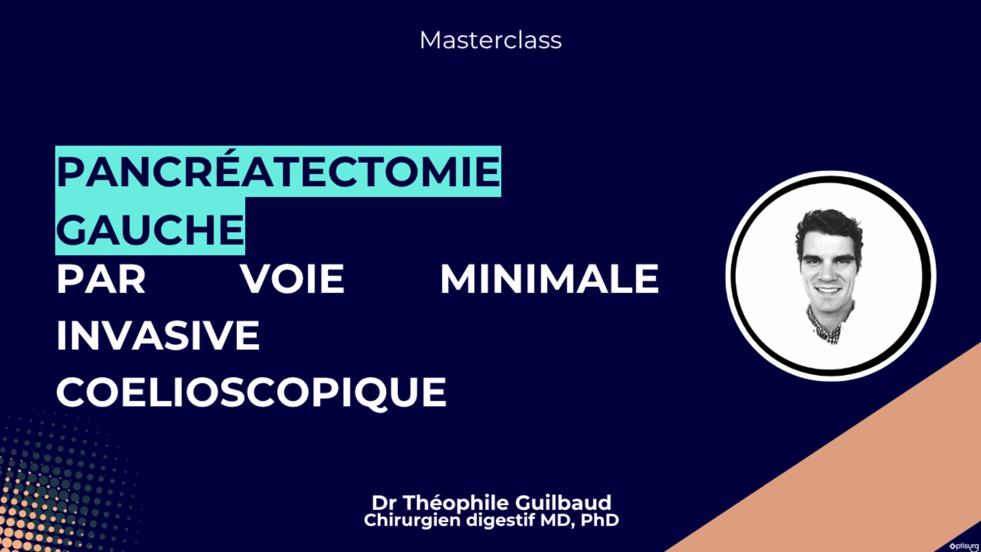Comment je fais une pancréatectomie gauche par voie minimale invasive coelioscopique ?