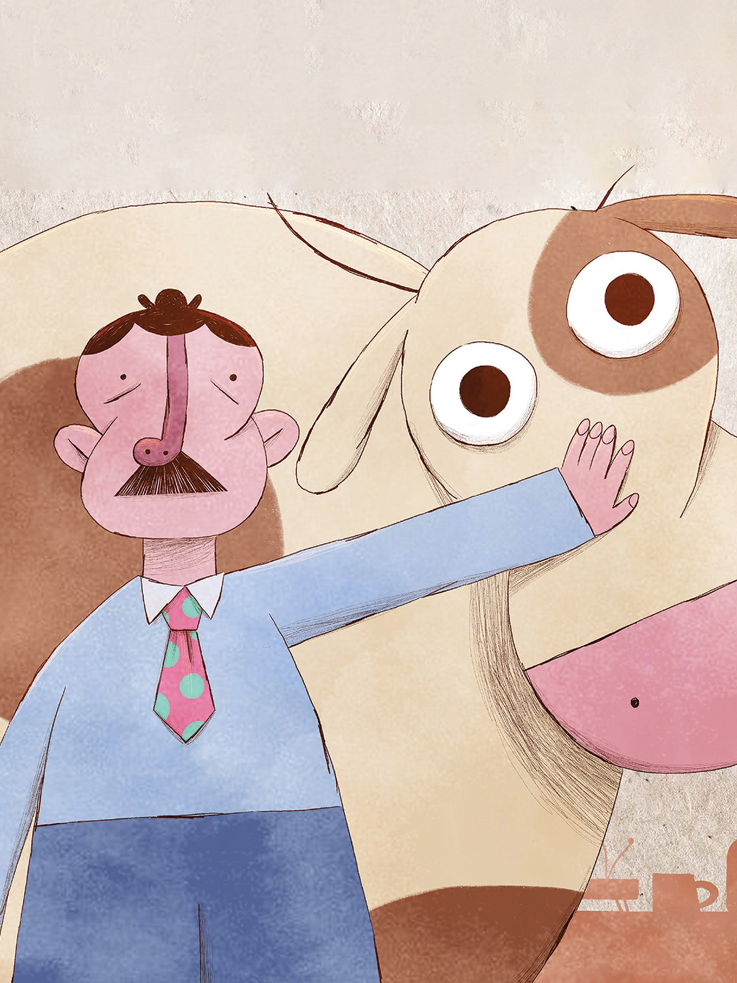 Mon nom est Edgar et j'ai une vache