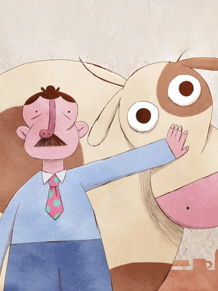 Mon nom est Edgar et j'ai une vache