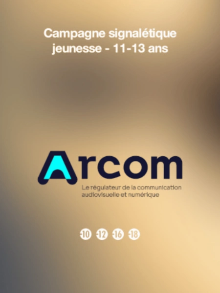 ARCOM - Signalétique Jeunesse