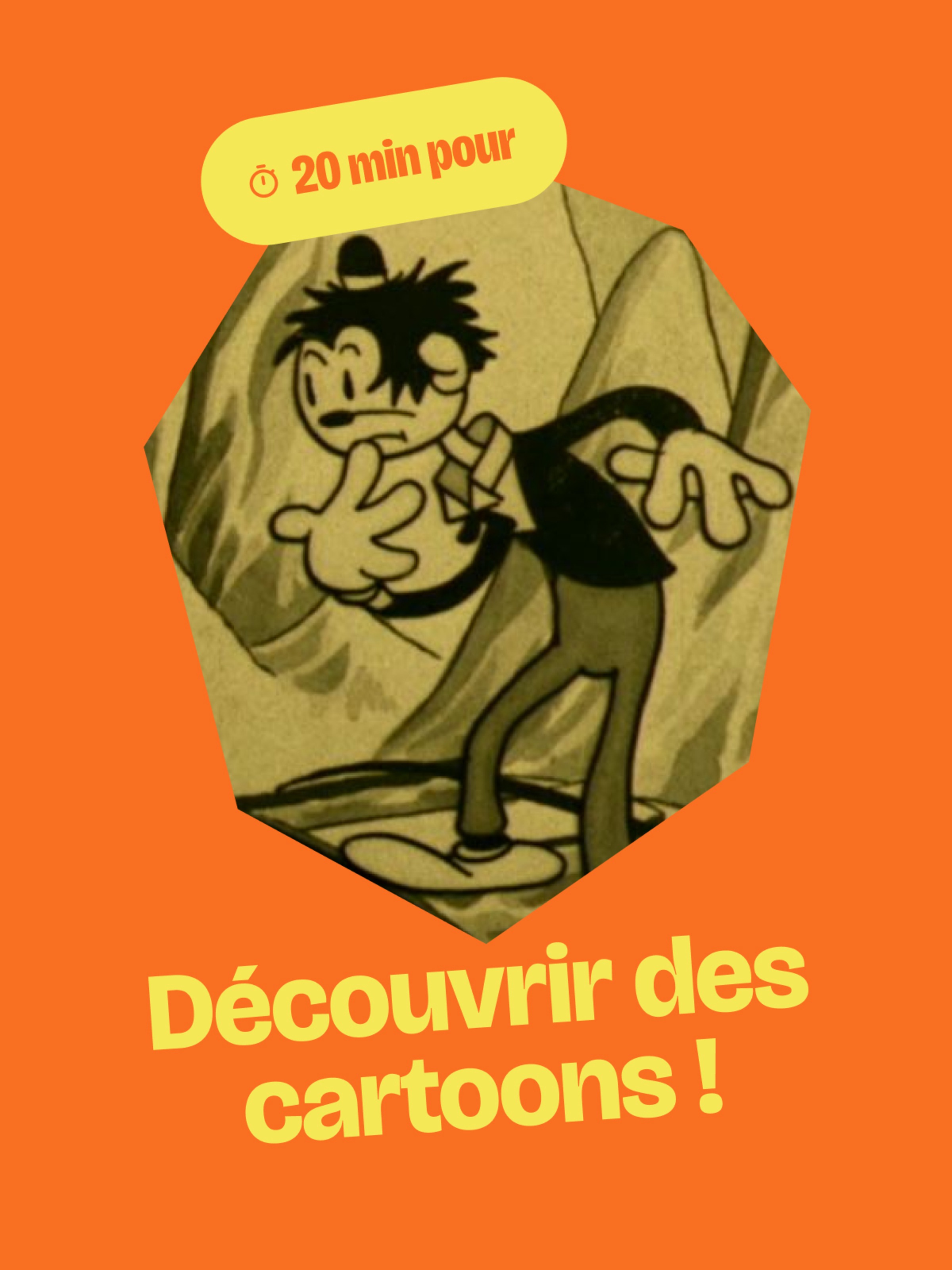20 minutes pour... découvrir des cartoons !