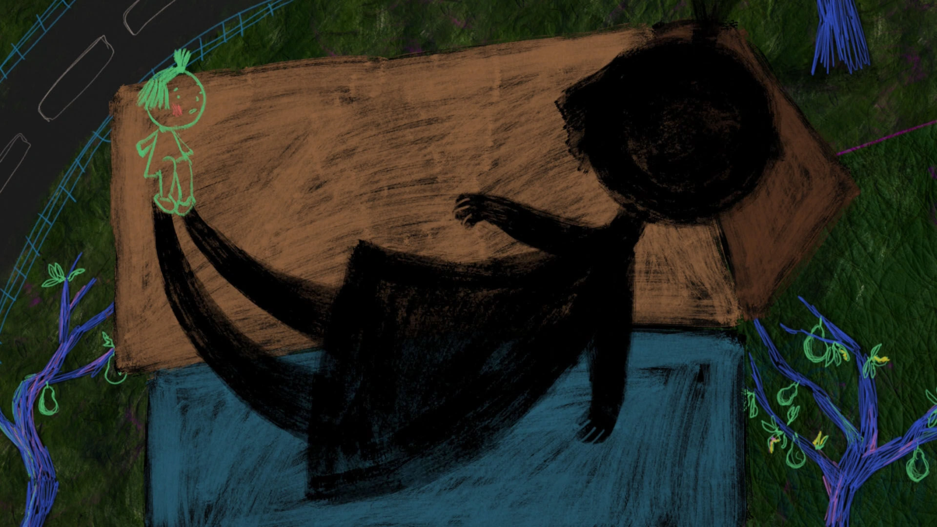 Le jardin de poiriers