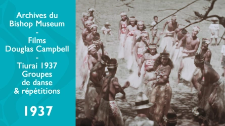 Films de Douglas Campbell - Tiurai 1937 - Prestations de groupes de danse & répétitions