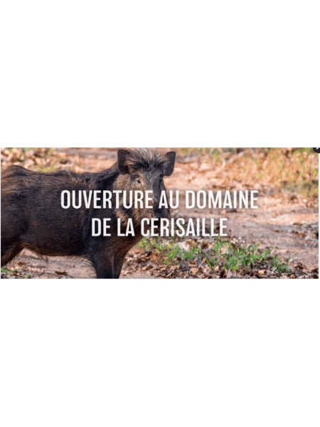 Ouverture au domaine de la Cerisaille