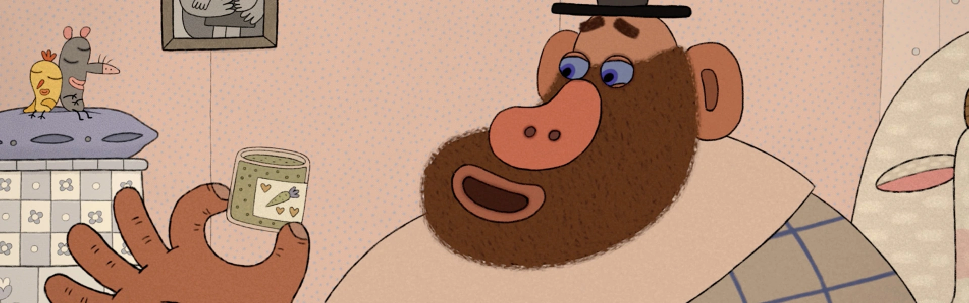 Du bois contre de la confiture ( La Ferme de Lena)