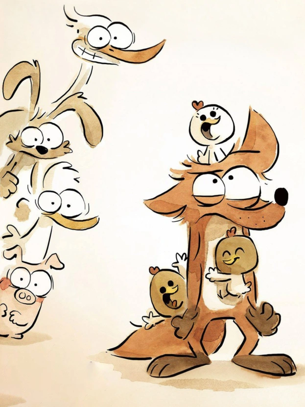 Le Grand Méchant Renard, et autres contes...
