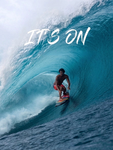 It’s on