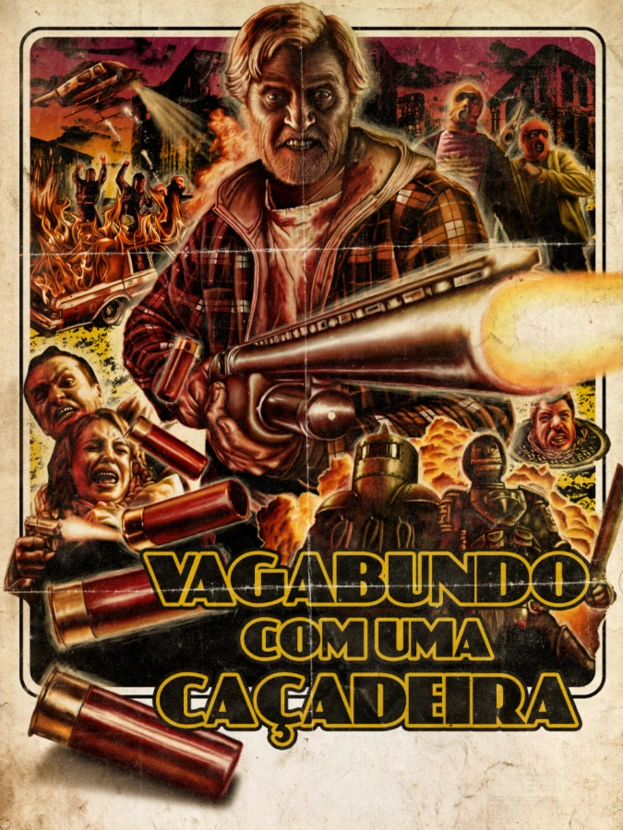Vagabundo com uma Caçadeira