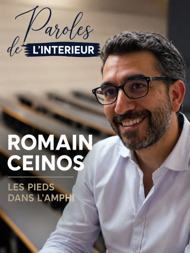 Dr Romain Ceinos, maître de conférence et praticien hospitalier