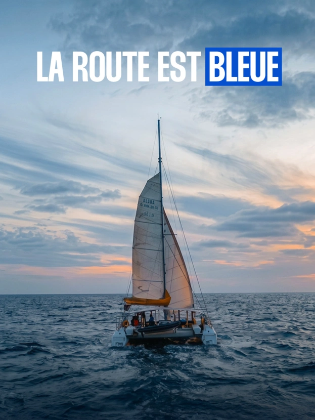 La route est bleue