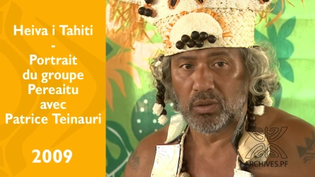 Heiva i Tahiti - Portrait de groupe - Pupu Pereaitu - Patrice Teinauri