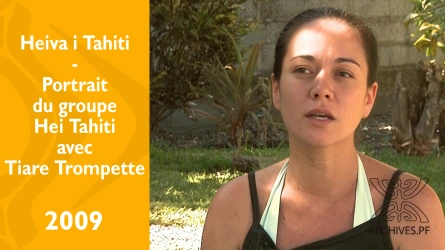 Heiva i Tahiti - Portrait de groupe - Hei Tahiti - Tiare Trompette