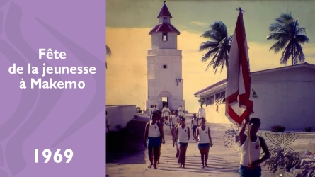 Fête de la jeunesse à Makemo en 1969