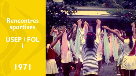 Rencontre sportive USEP/FOL - I - 1971