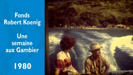 Une semaine aux Gambier en 1980