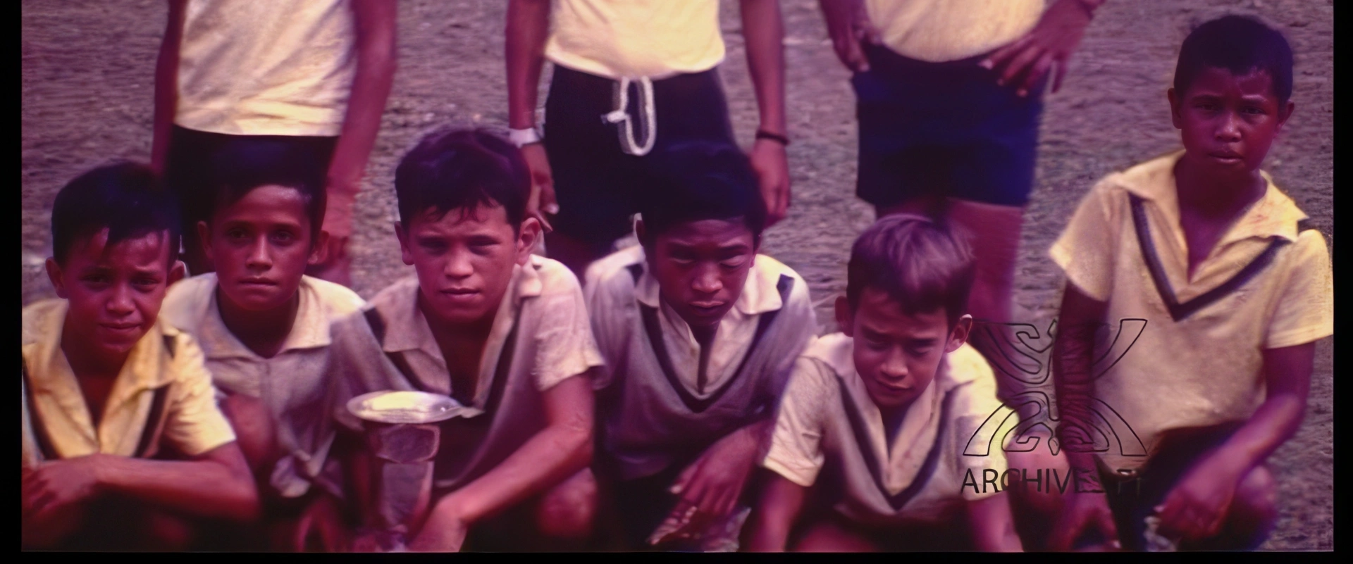 Finales de footbal - Tahiti / Moorea 1972